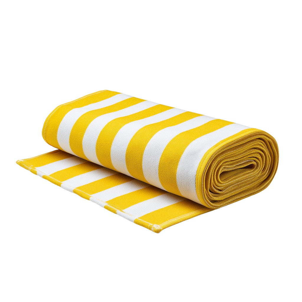 Artenzo Sunshine Yellow Stripe Beach & Picnic Mat